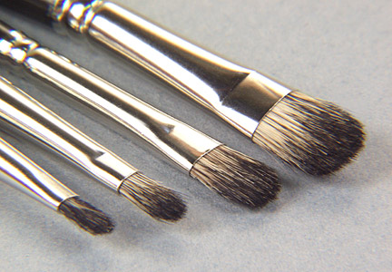 Dry Brushes (Set of 4) by Micro-Mark @