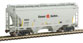 American Limited Models TrinityRail 3281 Cu.Ft. 2-Bay Covered Hopper - Ciment Quebec NRLX 34066