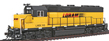 Atlas Model Railroad Co. Master™ Series Gold GP40 (Low Nose) - Loram LMIX 110