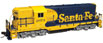 Atlas Model Railroad Co. MasterLine® Gold EMD GP7 Locomotive (w/Sound & DCC) - Santa Fe No. 2712