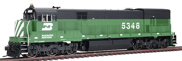 GE U30C Phase III Burlington Northern by Atlas Model Railroad Co ...