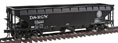 Atlas Model Railroad Co. MasterLine® 70-Ton Hart Ballast Car D&RGW 25059