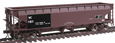 Atlas Model Railroad Co. MasterLine® 70-Ton Hart Ballast Car - Wisconsin Central WC 121