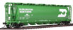 Atlas Model Railroad Co. Master Line™ Rolling Stock 6-Bay Cylindrical Hopper – Burlington Northern BN 443056