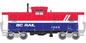 Atlas Model Railroad Co. Master Line ™ Extended Vision Caboose - British Columbia Railway 1879