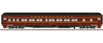 Atlas Model Railroad Co. HO 8-1-2 Passenger Car Pullman Sleeper - Pennsylvania Railroad 'Centfaun'