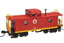 Atlas Model Railroad Co. Trainman™ C&O-Style Steel Cupola Caboose - Lehigh & New England 581