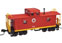 Atlas Model Railroad Co. Trainman™ C&O-Style Steel Cupola Caboose - Lehigh & New England 582