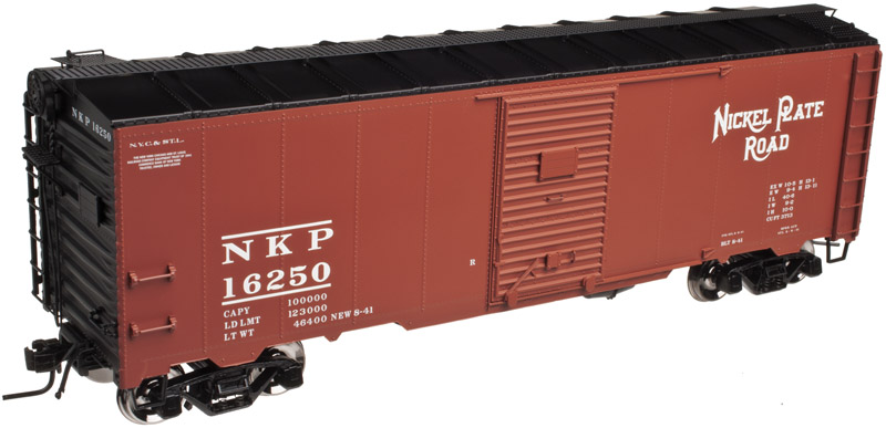 1937 AAR 40' Box Car Kit Nickel Plate Road by Atlas Model Railroad Co ...