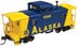 Atlas Model Railroad Co. Trainman Cupola Caboose - Alaska Railroad 1081