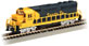 Bachmann Industries E-Z Command® EMD GP40 w/DCC Decoder – Santa Fe No. 3500