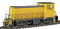 Bachmann Industries GE 70-Tonner - DCC On Board - Painted, Unlettered (Yellow + Black)