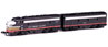 Bachmann Industries Spectrum® F7A&B (Standard DC) - Southern Pacific No. 6443A & No. 8292B (Black Widow)