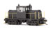 Bachmann Industries Spectrum® Diesel GE 45-Ton Switcher, Powered, with DCC – Painted, Unlettered (Black with Yellow Handrails)