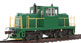 Bachmann Industries Spectrum® Diesel GE 45-Ton Switcher, Powered, with DCC – Painted, Unlettered (Green with Yellow Handrails)