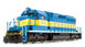 Broadway Limited Imports Paragon 2 EMD SD40-2 - Sound & DCC Equipped - BHP Iron Ore No. 3078 (Blue)