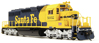 Broadway Limited Imports BlueLine™ Series, Diesel EMD SD40-2 Low Hood -Atchison, Topeka & Santa Fe No. 5032