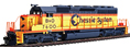 Broadway Limited Imports BlueLine™ Series, Diesel EMD SD40-2 Low Hood -Baltimore & Ohio No. 7600 (Chessie System)