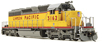 Broadway Limited Imports BlueLine™ Series, Diesel EMD SD40-2 Low Hood -Union Pacific No. 3055