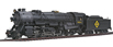 Broadway Limited Imports BlueLine™ Series USRA Heavy Mikado 2-8-2 – Erie No. 3204