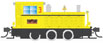 Broadway Limited Imports Plymouth WLG-8 35-Ton Switcher (DC/DCC) - Pennsylvania Glass & Sand Company No. 3