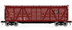 Broadway Limited Imports Paragon2 PRR K7 Stock Car w/Hog Sounds - Santa Fe ATSF 52253