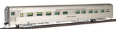 Broadway Limited Imports Paragon Series 'California Zephyr' 10-6 Sleeper - Chicago, Burlington & Quincy #424 'Silver Shore'