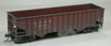 Bowser Manufacturing Co. 100-Ton Triple Hopper, Assembled,  Weathered – Atchison, Topeka & Santa Fe ATSF 80098