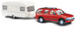 Busch Gmbh und Co Kg 1997 Chevrolet S-10 Blazer w/Camper (Red)