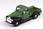 Classic Metal Works Mini Metals® 1941-1946 Chevrolet Pickup Truck - Apple Green w/Raven Black Fenders