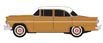 Classic Metal Works Mini Metals® 1955 Ford Fairlane 4-Door Town Sedan (Buckskin Brown w/Snowshoe White Top)