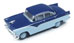 Classic Metal Works Mini Metals® 1955 Ford Fairlane 4-Door Town Sedan - Banner Blue/Waterfall Blue