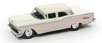 Classic Metal Works Mini Metals 1959 Ford Fairlane 4-Door (Bermuda Sand, White)