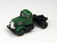 Classic Metal Works Mini Metals White SuperPower Factory Green Tractor