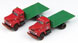 Classic Metal Works 1953 IH R-190 Flatbed Delivery Truck (2-Pack) - Texaco (N Scale)