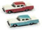 Classic Metal Works Mini Metals 1959 Ford Fairlane 4-Door (2-Pack) (Metallic Sapphire, White & Brandywine Red, White) (N Scale)