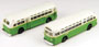 Classic Metal Works GMC TD 3610 Transit Bus (2-Pack) - Philadelphia PTC (N Scale)