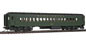 Con-Cor Heavyweight 65' Branchline Coach w/Lights - Chicago, Burlington & Quincy