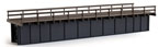 ExactRail 72' Deck Plate Girder Bridge, Early Version : Black