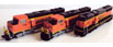 Fox Valley Models EMD GP60M (Standard DC) - BNSF (Wedge Scheme) No. 132 (N Scale)