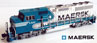 Fox Valley Models EMD GP60M (Standard DC) - Maersk No. 146 (N Scale)