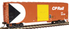 Herpa Models 40' NSC Rebuilt Box Car w/No Roofwalk & Short Ladders - Canadian Pacific w/Multimark & Yellow Door