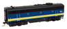 InterMountain Railway Company EMD FP9B Locomotive - VIA Rail w/DCC and Sound No. 6621