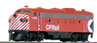 InterMountain Railway Company EMD FP9 Locomotive - Canadian Pacific w/DCC and Sound No. 1411