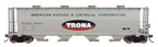 InterMountain Railway Company Cylindrical Covered Hopper - Round Hatch - Trona Chemicals #38045