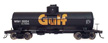 InterMountain Railway Company ACF Type 27 Riveted 10,000 Gallon Tank Car - Gulf Oil Corp WRNX 15204