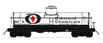 InterMountain Railway Company Famous Image Collector Series ACF Type 27 Riveted 8,000 Gallon Tank Car - Diamond Alkalai Company DAX 31