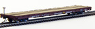 InterMountain Railway Company 60' Wood Deck Flat Car Trailer Train (BCR) # 92725