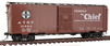 Kadee Quality Products PS-1 40' Box Car, 6' Youngstown Door - Atchison Topeka & Santa Fe 'Chief' ATSF 31294