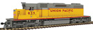 Kato USA, Inc. EMD SD38-2 Powered Union Pacific #Y835 (Mini-Winged Shield & Lightning Bolt)